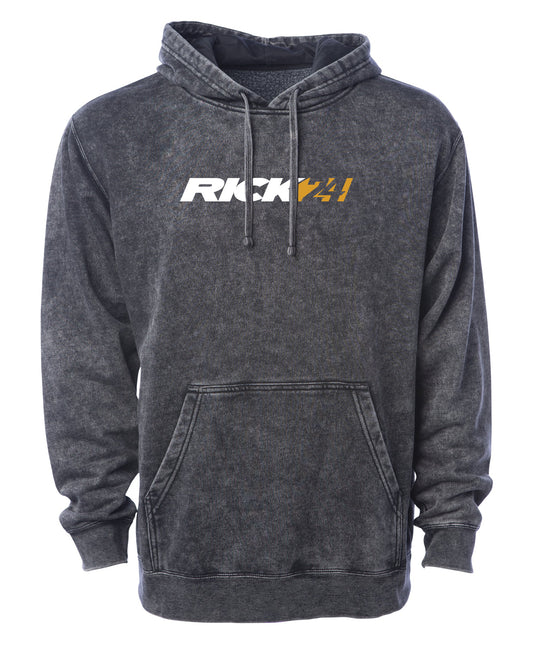 RICK ICON HOODIE - WASHED BLACK