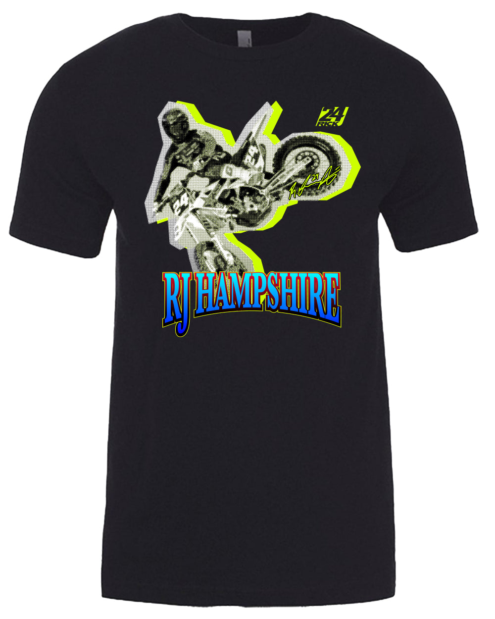 RICK WHIP TEE - BLACK